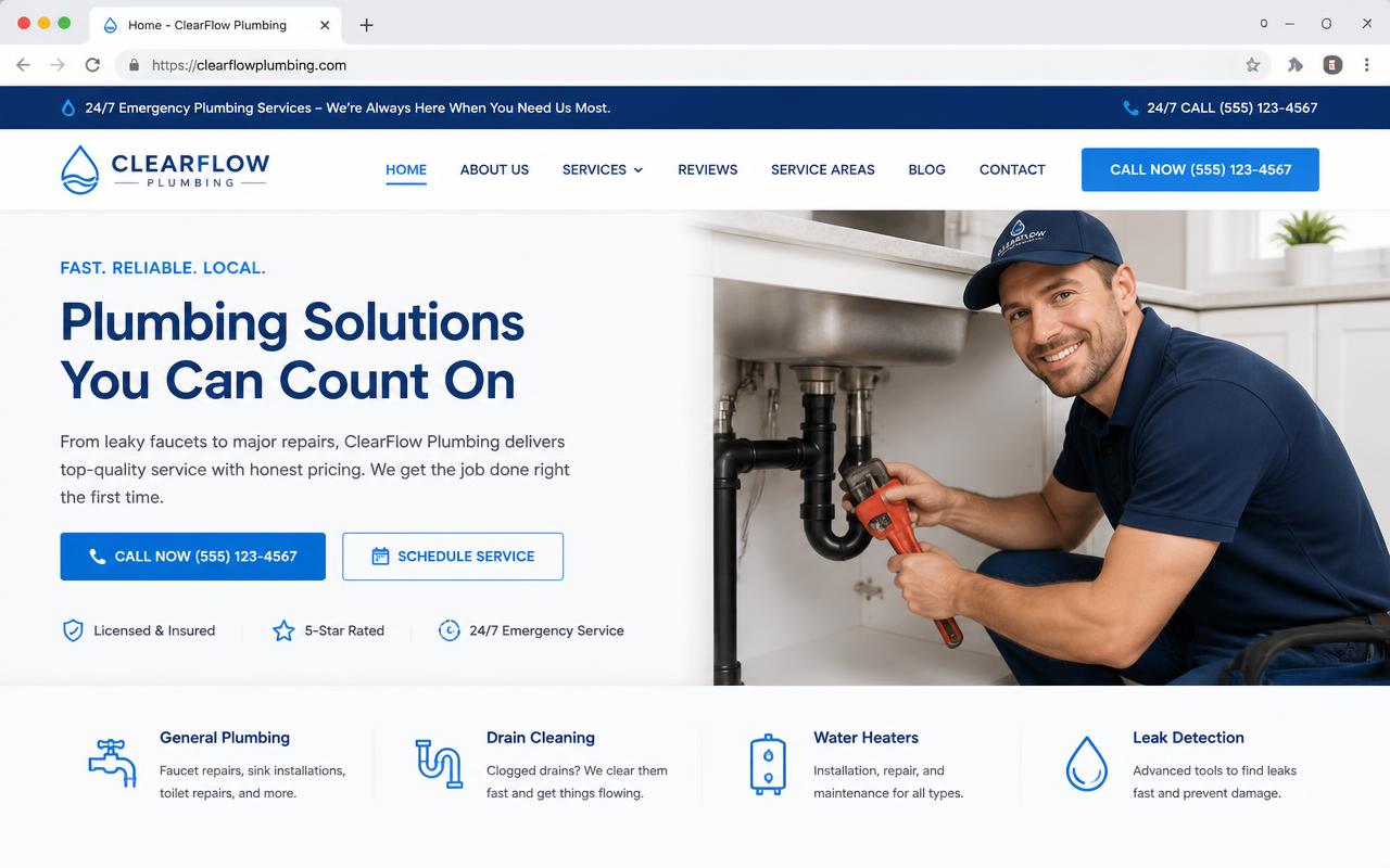 ClearFlow Plumbing — Mesa, AZ